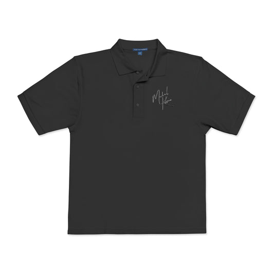 Stylish Unisex Polo Shirt with Elegant Embroidery