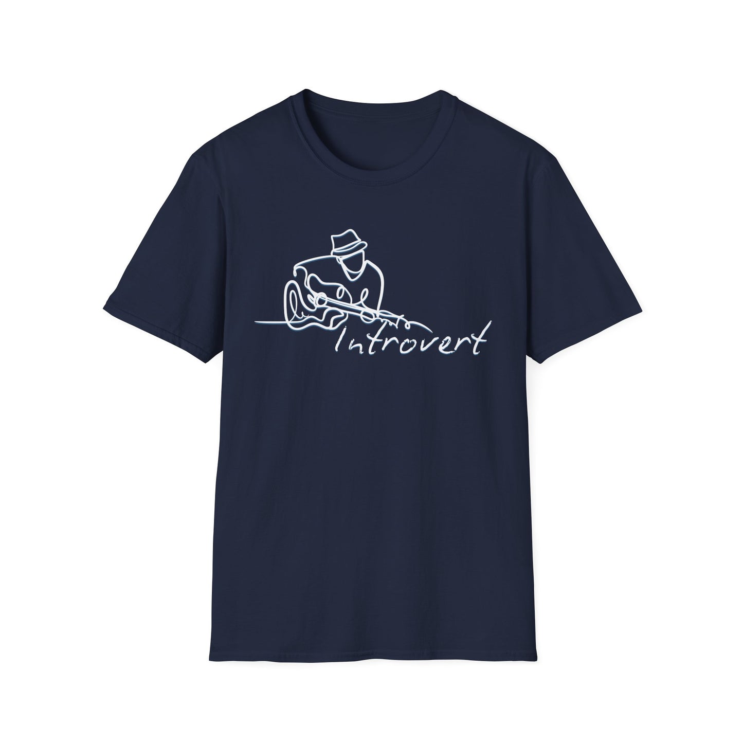 Introvert Unisex Softstyle T-Shirt - Perfect for Music Lovers