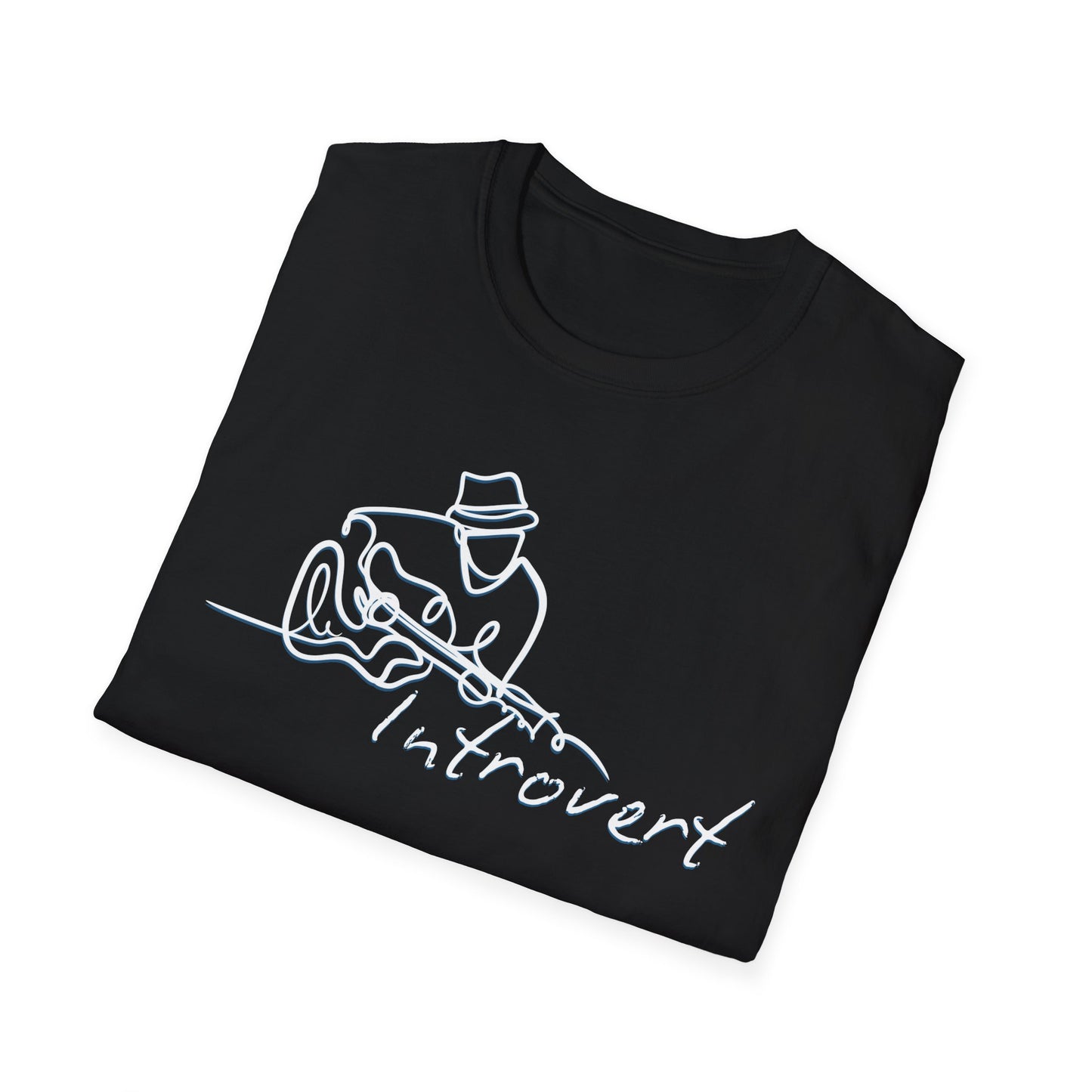 Introvert Unisex Softstyle T-Shirt - Perfect for Music Lovers