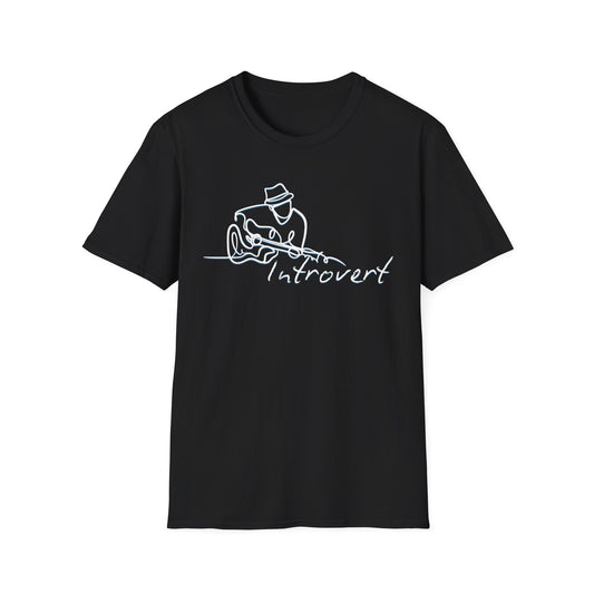 Introvert Unisex Softstyle T-Shirt - Perfect for Music Lovers