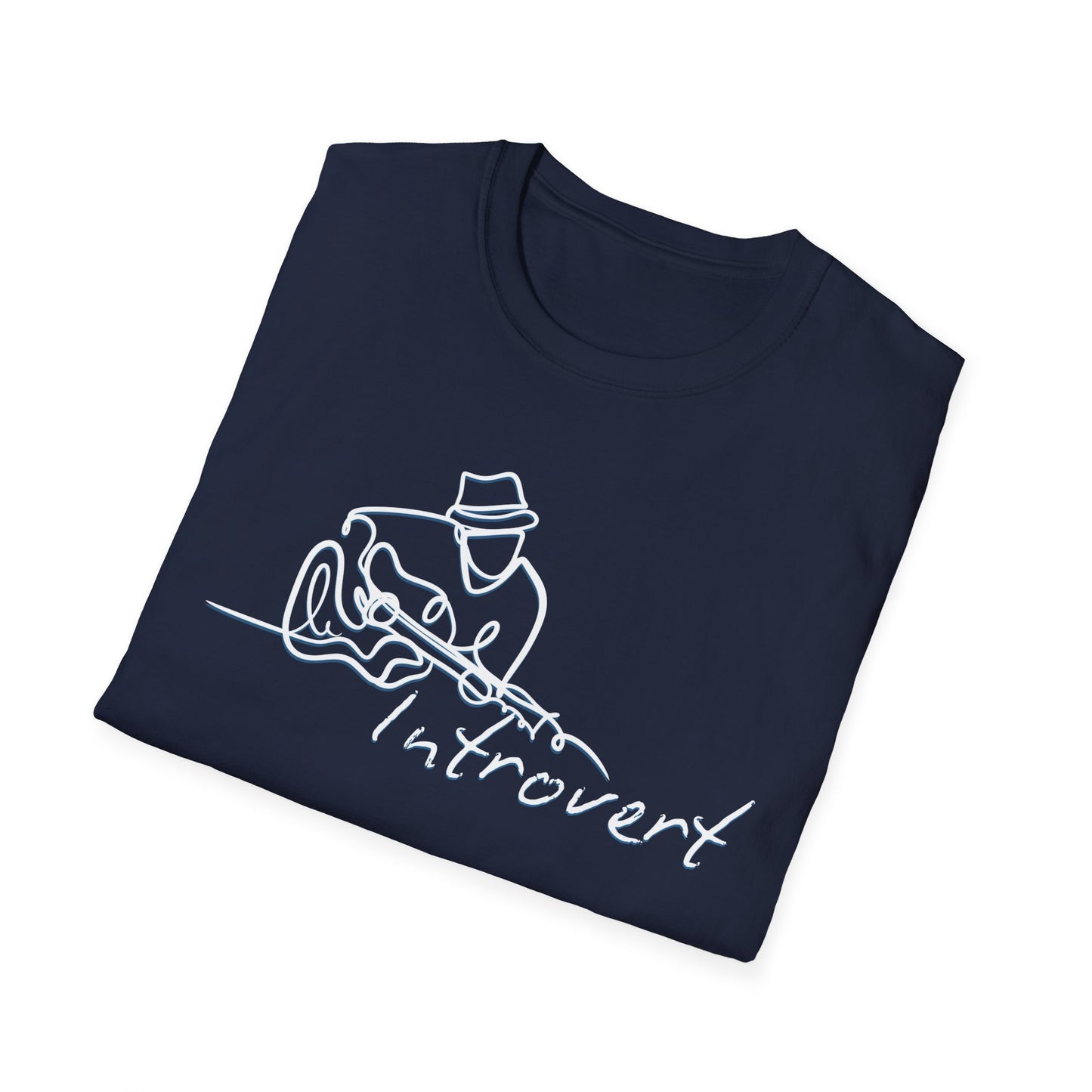 Introvert Unisex Softstyle T-Shirt - Perfect for Music Lovers